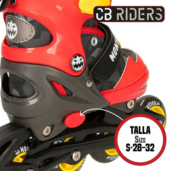 Inline rullaluistimet Colorbaby (4 osaa)