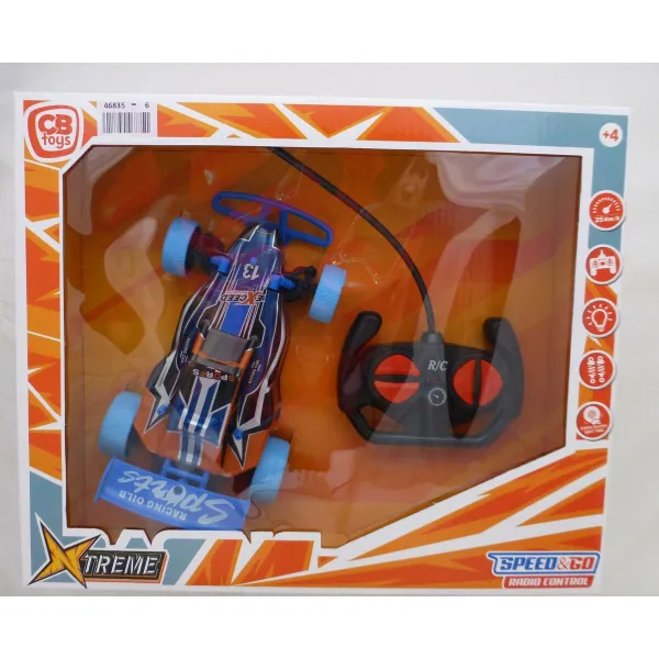 Remote-Controlled Car Speed & Go 1:20 19 x 6,5 x 11 cm Multicolour