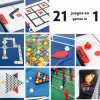 Daudzspēļu galds CB Games Plastmasa 124 x 81 x 60 cm