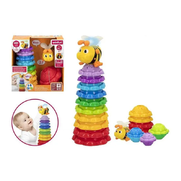 Vauvojen interaktiivinen lelu Winfun 46686 13 x 35,5 x 13 cm Ampiainen (ES)