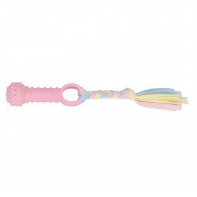 Dog rubber toy with string Springos PA1057