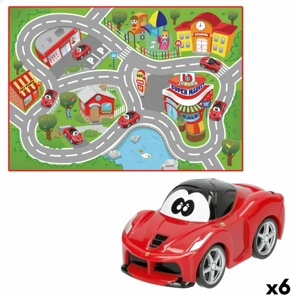 Playset Ferrari 100 x 0,1 x 70 cm 6 osaa