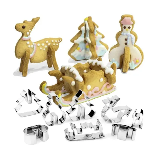 Christmas Ruhhy 22015 cookie cutter set