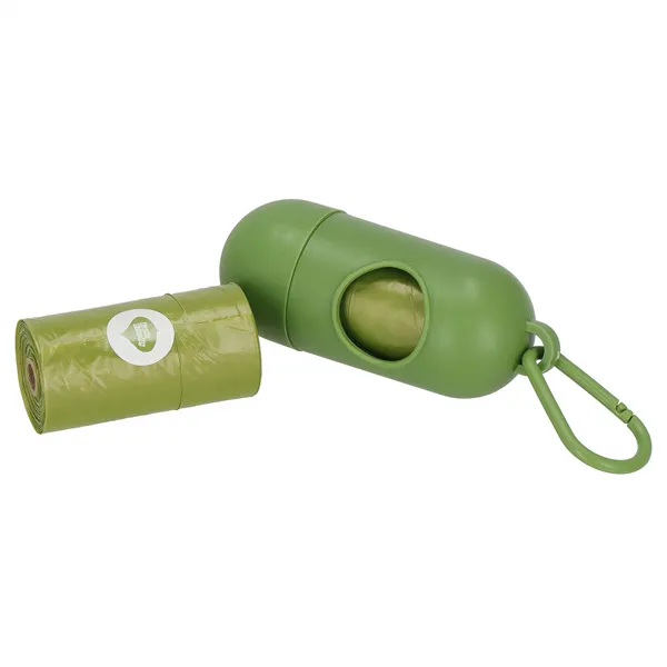 Koiran ulostepussit Springos PA1070 300 kpl kontti klipsillä, 20 rullaa