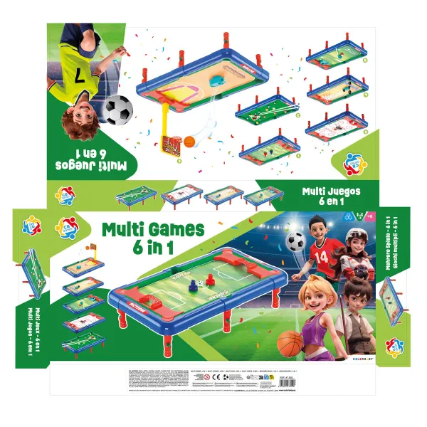 Stalo žaidimas CB Games (6 vnt.)