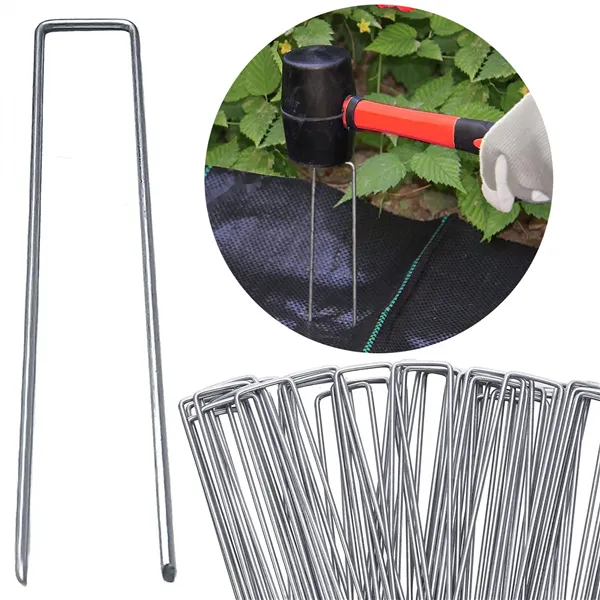 Smeigtukai-ankeriai žemės ūkio plėvelės ir tinklelio tvirtinimui Springos GA0038 15x3 cm