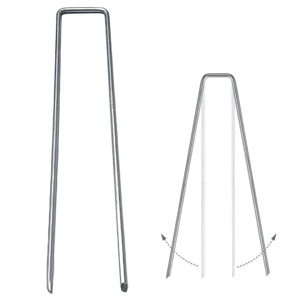 Smeigtukai-ankeriai žemės ūkio plėvelės ir tinklelio tvirtinimui Springos GA0038 15x3 cm