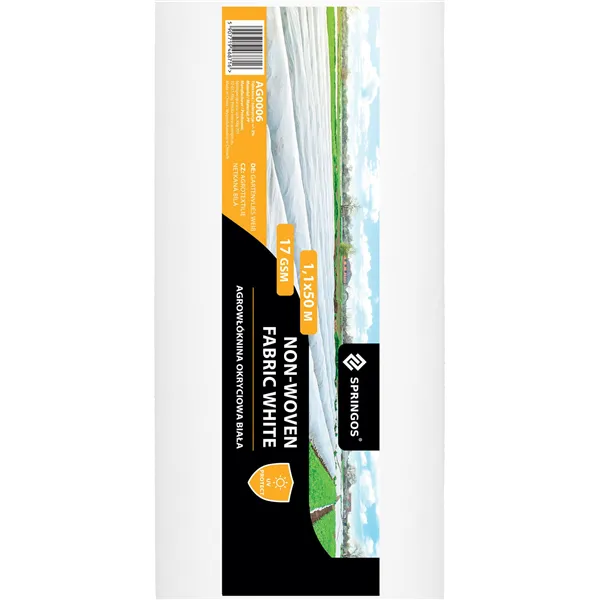 Talviviljelytekstiili Springos AG0006 17g/m2 50x1,1m valkoinen