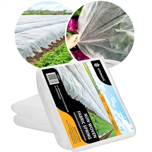 Talviviljelytekstiili Springos AG0011 17g/m2 10x3,2m valkoinen