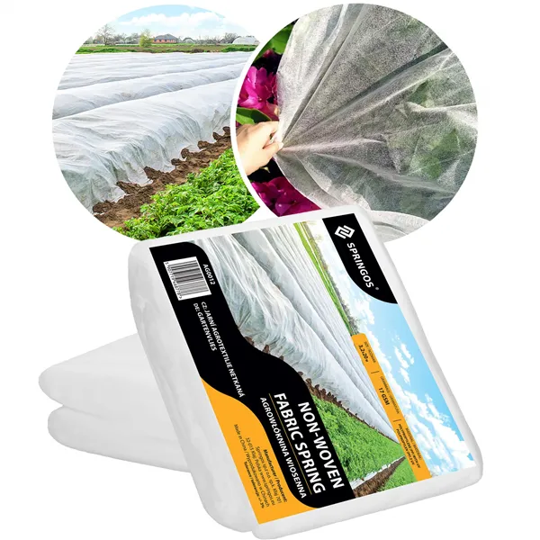 Зимний агротекстиль Springos AG0012 17г/м2 20х3,2м белый