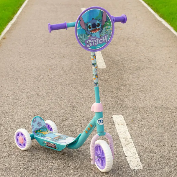 Scooter Stitch Rubber Metal Plastic Blue