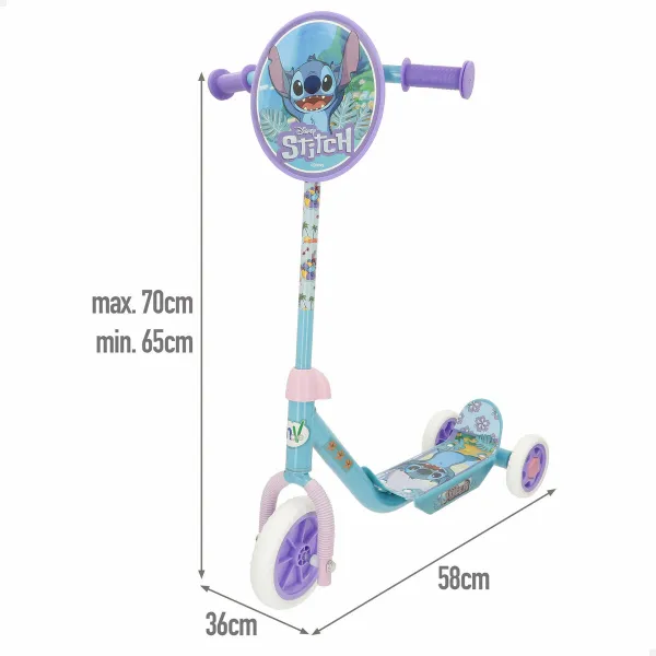 Scooter Stitch Rubber Metal Plastic Blue