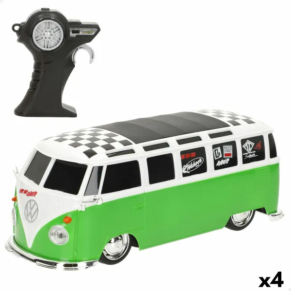 Remote-Controlled Car Volkswagen COMBI 20 x 8 x 9 cm (4 Units)