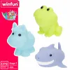 Set of Bath time Animals Winfun 6 X 4,5 X 8 CM 4 Units