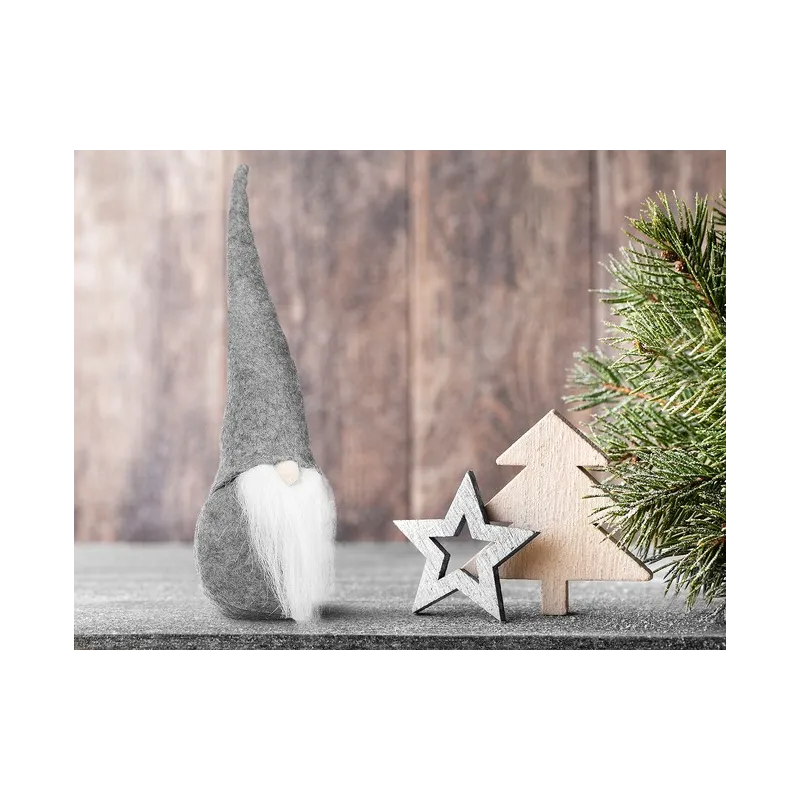 Standing gray gnome