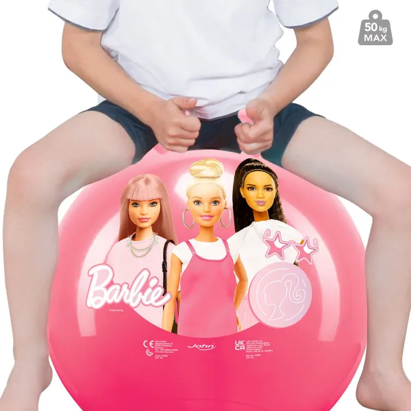 Lēkšana ar bumbu Barbie Rožinė