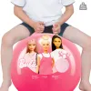 Šokinėjantis kamuolys Barbie Rozā
