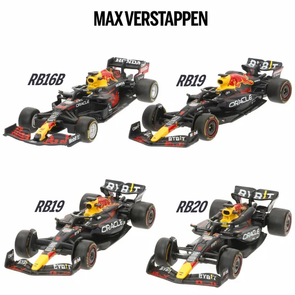 Racing car Red Bull BURAGO (4 Units)