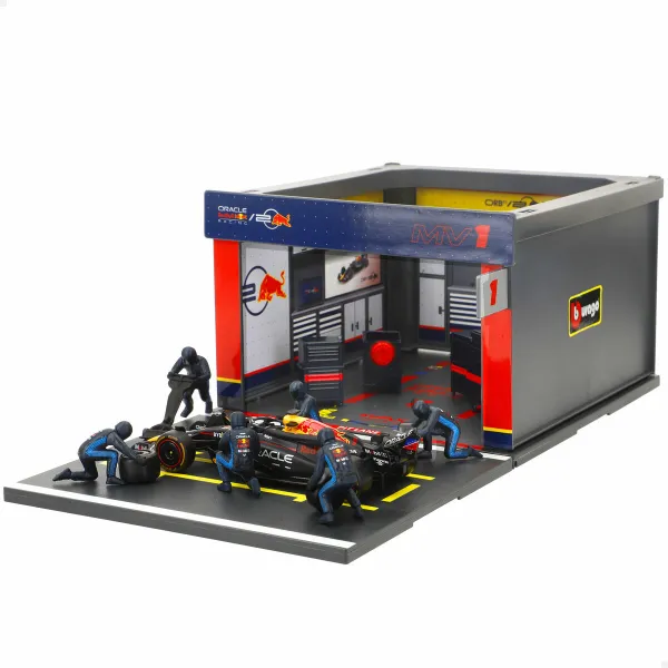 Kilpa-auto Red Bull BURAGO (4 osaa)