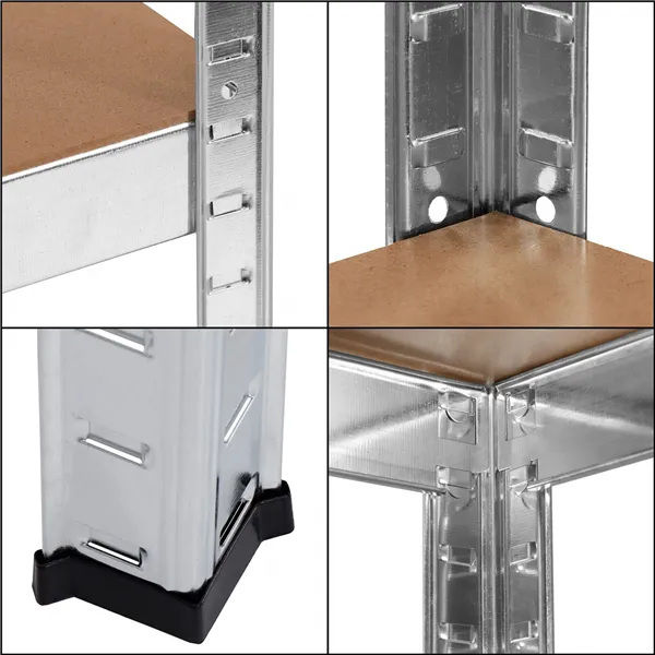 Hylly Springos HA5165 150x75x30cm 5 hyllyä