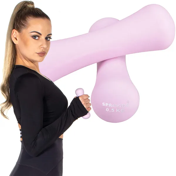 Гантели неопреновые Springos FA1037 2 x 0,5 кг
