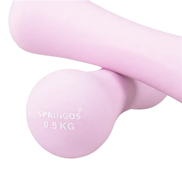 Гантели неопреновые Springos FA1037 2 x 0,5 кг