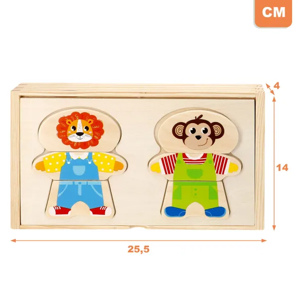 Nukkekoti Colorbaby 6 osaa