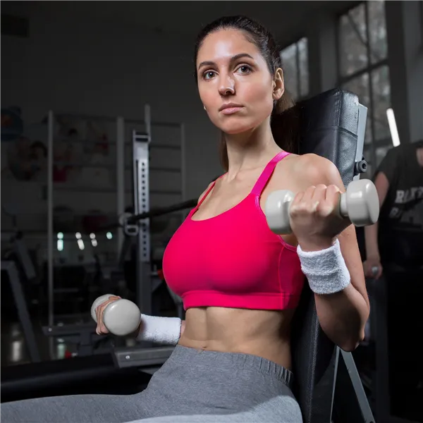 Sešstūra hanteles Springos FA1035 2 x 4 kg