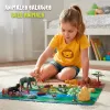 Set of Wild Animals Colorbaby Plastic 13 x 12 x 5 cm (4 Units)