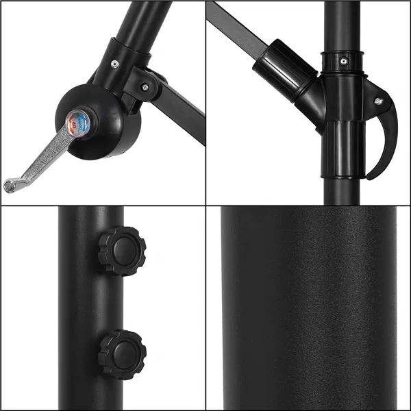 Puutarhasateenvarjo Springos GU0044 350 cm