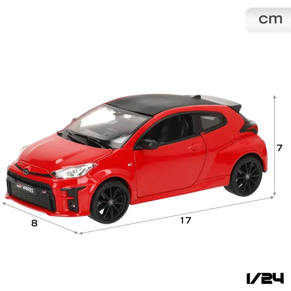 Car Toyota 1:24 (4 Units)