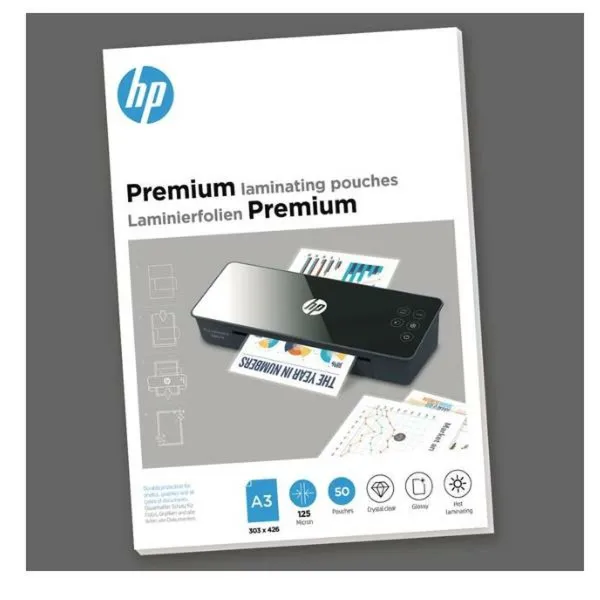 Laminēti vāki Hewlett Packard HPF9127A3125050 A3 50 Loksnes
