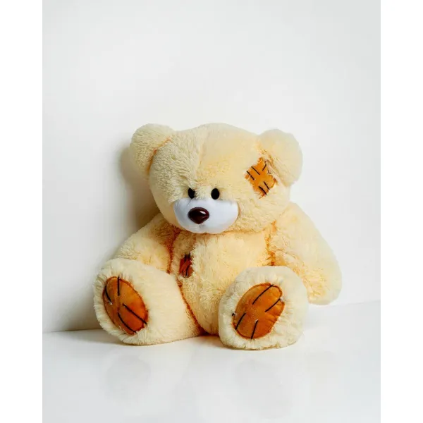 Rotaļu Lācītis GO GIFT TEDDY 60 CR Krēmkrāsa Plīšs 60 cm