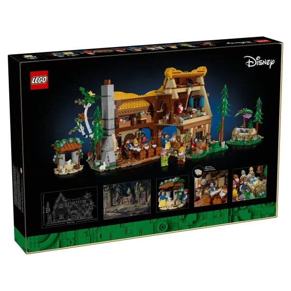 Строительный набор Lego Casita de Blancanieves y los siete enanitos 2228 Предметы