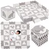 Lasten vaahtomuovimatto - Puzzle Springos 150x150 cm