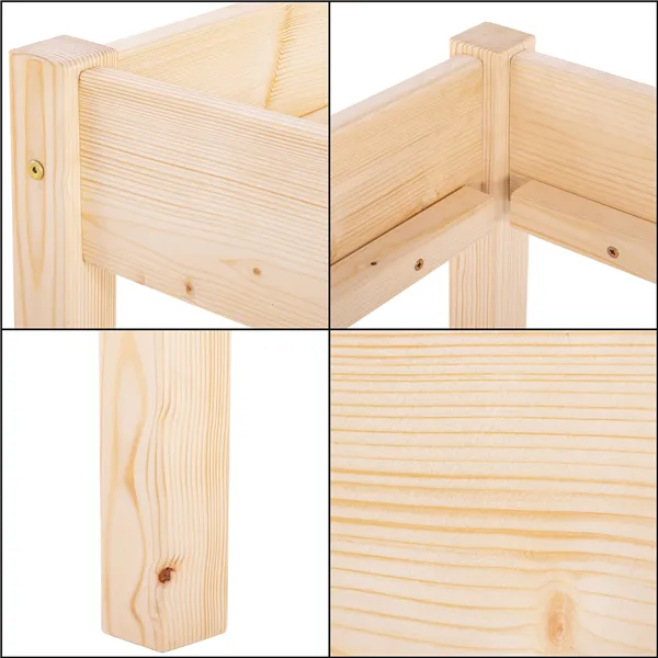 Medinė lova Springos BD004 200x90 cm