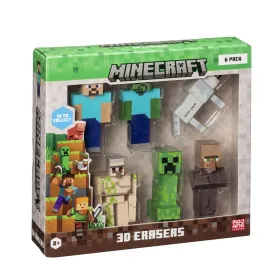 Набор 3D ластиков Minecraft MC4060A 6 Предметы