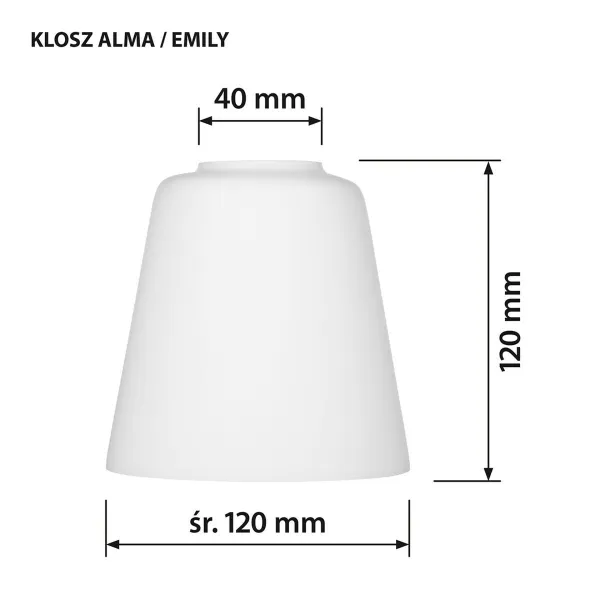 Seinälamppu Activejet AJE-ALMA 1P