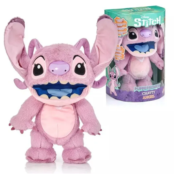 Interaktiivinen Lemmikki Stitch Real FX Chatty Angel (DIS-1026-01)