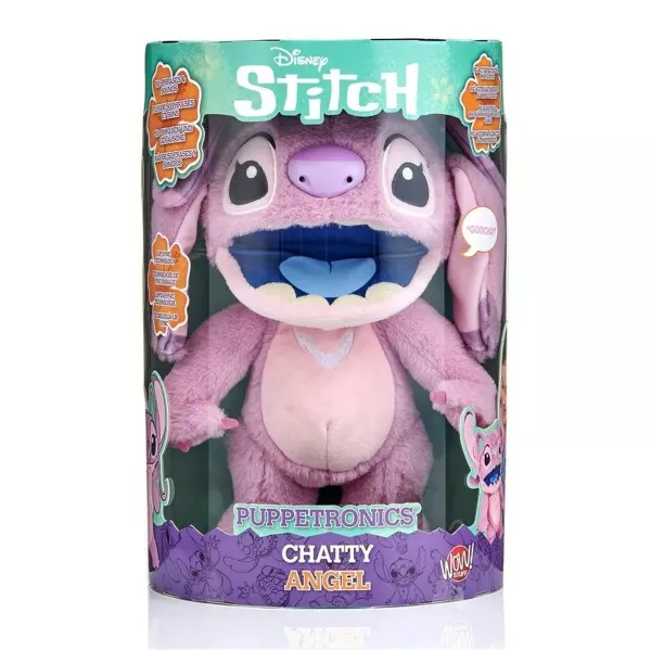 Interaktyvus Gyvūnas Stitch Real FX Chatty Angel (DIS-1026-01)