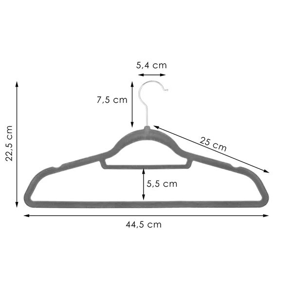 Vaateripustin Springos HG0061 20 kpl