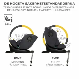 Auto Krēsls Kinderkraft KCI36000GRY0000 Pelēks