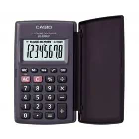 Калькулятор Casio HL-820LV-B BK Чёрный Пластик
