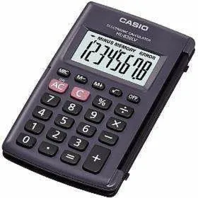 Калькулятор Casio HL-820LV-B BK Чёрный Пластик