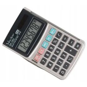 Калькулятор Vector DK-050 Серый Пластик