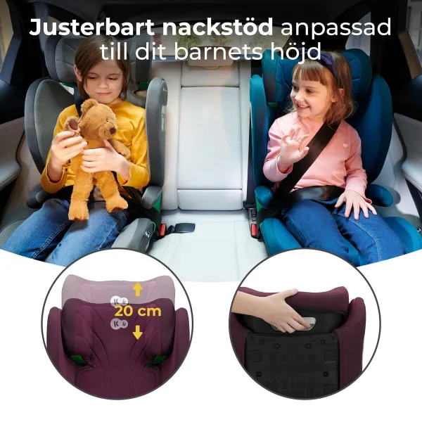 Auto Krēsls Kinderkraft KCJUFI20RED0000 Violets
