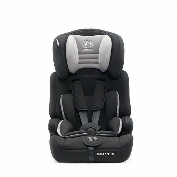 Auton Istuin Kinderkraft Comfort Up 9-36 kg Musta Yksivärinen