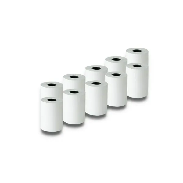Lämpöpaperirulla Qoltec 51899 10 osaa Valkoinen 57 mm 16 m
