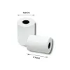 Lämpöpaperirulla Qoltec 51899 10 osaa Valkoinen 57 mm 16 m