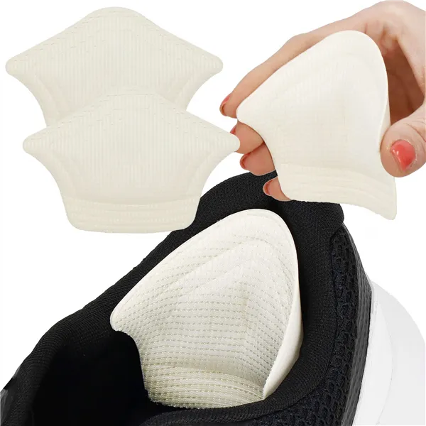 Каблук для обуви, самоклеящаяся кремовая пена от потёртостей Springos BA0008 2 шт.